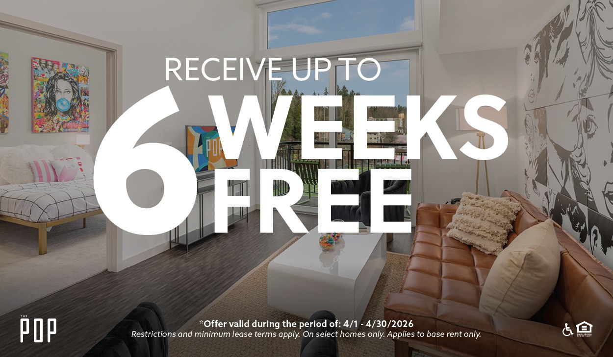 The Pop is a similar property to The Merc located in Bothell